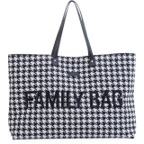 Childhome Family Bag Pepito Black geantă pentru călătorii 55 x 40 x 18 cm 1 buc