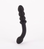 Cumpara ieftin Dop Anal Cu Vibratii Dual-motor, Negru, 20 cm, X-Men