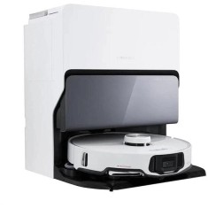 Robot de Aspirare Roborock S8 MaxV Ultra S8MVU02-00, aspirator si mop, mapare 3D, 5200 mAh, 10.000Pa, recipient praf 270 ml, recipient apa 100 ml, 60
