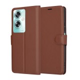 Husa Oppo A79 5G Techsuit Leather Folio, maro