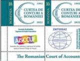 ROMANIA 2022 CURTEA DE CONTURI 2 serii cu viniete diferite LP.2385 MNH**, Nestampilat