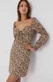 Bardot Rochie mini, model drept