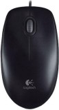 MOUSE LOGITECH, &quot;B100&quot;, PC sau NB, cu fir, USB, optic, 800 dpi, butoane/scroll 3/1, , negru, &quot;910-003357&quot; 45501509 (timbru verde 0.18 lei)