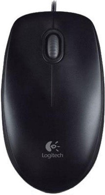 MOUSE LOGITECH, &amp;quot;B100&amp;quot;, PC sau NB, cu fir, USB, optic, 800 dpi, butoane/scroll 3/1, , negru, &amp;quot;910-003357&amp;quot; 45501509 (timbru verde 0.18 lei) foto