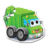 Cumpara ieftin Primul Meu Puzzle De Podea - Camion De Reciclat