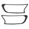 Set 2 ornamente faruri negru mat Ford Ranger T7, T8 2016-2022