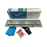 Cumpara ieftin Rigola Dus Inox Rotativ Membrana Etansare 40/50/60cm Inaltime Reglabila Filtru Anti Miros