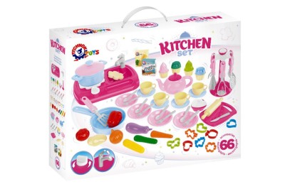 Set de bucatarie cu ustensile, TechnoK, 66 de piese foto