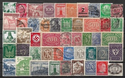 5747 - Lot timbre Germania veche foto