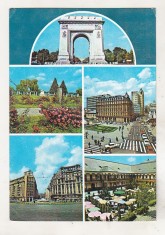 bnk cp Bucuresti - Vedere - circulata - marca fixa