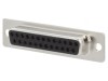 Conector D-Sub 25 Pin Mamă Lipire Aurit, CONEC