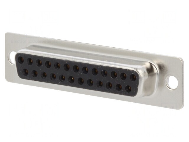 Conector D-Sub 25 Pin Mamă Lipire Aurit