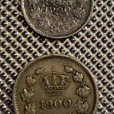 5 BANI si 10 BANI 1900/ SET MONEDE REGELE CAROL I