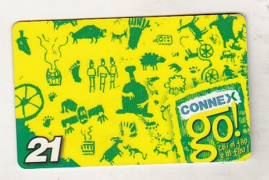 bnk card Romania - Connex - reincarcare Go! 21 $ - RO-CON-REF-0023B