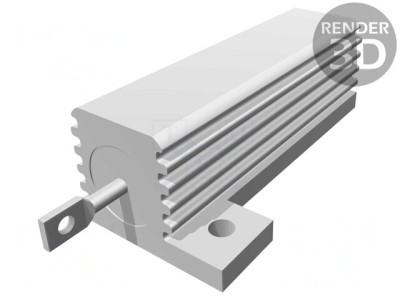 Rezistor Bobinat 50W 4.7k&amp;Omega; &amp;plusmn;5% cu Radiator foto