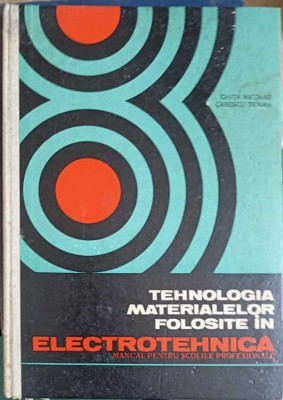 TEHNOLOGIA MATERIALELOR FOLOSITE IN ELECTROTEHNICA. MANUAL PENTRU SCOLILE PROFESIONALE-GHITA NICOLAE, CANES-249623 foto
