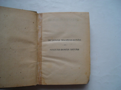 Dictionar maghiar-roman - Cherestesiu Victor (1946) foto