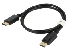 Cablu DisplayPort 1.2 - 1m, mufă DisplayPort ambele părţi