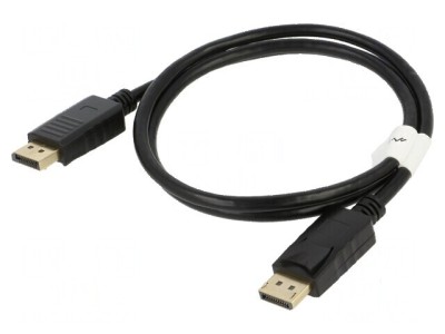 Cablu DisplayPort 1.2 - 1m, mufă DisplayPort ambele părţi foto