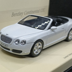 Macheta Bentley Continental GTC - Minichamps 1/43