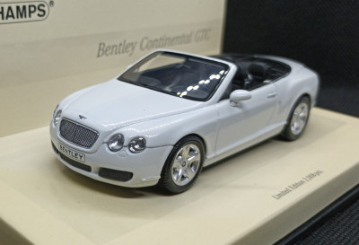 Macheta Bentley Continental GTC - Minichamps 1/43 foto