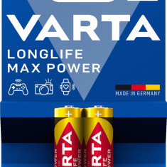 Baterie alcalina R6 (AA) 2 buc/blister Longlife Max Power Varta
