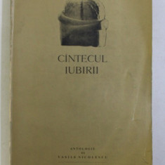 CANTECUL IUBIRII de VASILE NICOLESCU , 1966