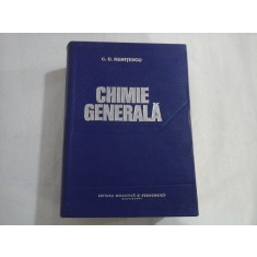 CHIMIE GENERALA - COSTIN D. NENITESCU