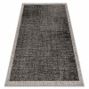Covor sisal Floorlux 20401 Cadru negru si argintiu , 120x170 cm