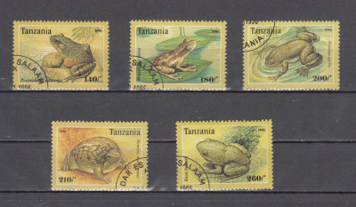 A12 S6 1 - Timbre foart vechi - Tanzania - bactracieni foto