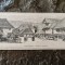 Desen, gravura, Case in Baia de Arama, desen Lancelot, cca 1960, 16x7,5 cm,