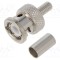 Conector BNC mufă tată drept 50&Omega; RG14 RG58 - RADIALL