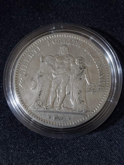 Franța 1849 A &ndash; 5 franci &ndash; monedă de argint