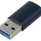 Adaptor USB 3.1 A la USB C - Mufă Albastră