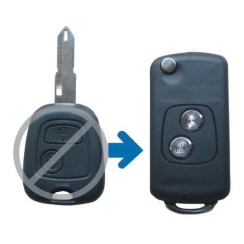 Carcasa telecomanda compatibila Peugeot 026-53 Automotive TrustedCars