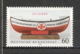Germania.1990 125 ani Asociatia salvatorilor marini MG.707, Nestampilat
