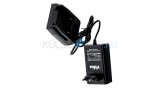 &Icirc;ncărcător Baterii Worx WA3512 18V Li-Ion + Alimentator, Compatibil WG163 WG160 WG150 WX371 WX550, VHBW, Negru