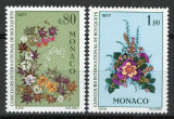 Monaco 1976 Mi 1248/49 MNH - Concursul int de buchete de flori, Monte Carlo
