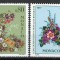 Monaco 1976 Mi 1248/49 MNH - Concursul int de buchete de flori, Monte Carlo