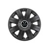 Set 4 Capace Roti 15 inchi (R15) Cosmos Negru, Compatibile cu SsangYong, Autohelix MSA