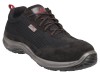 Pantofi protectie DELTA PLUS ASTI S1P SRC, piele velur/poliester, marime 45, negru, compozit, antimagnetic