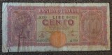 100 lire 1943, Italia