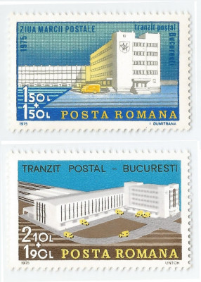 Romania, LP 899/1975, Ziua marcii postale romanesti, MNH foto