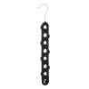 Umeraș Velur, 8 Locuri, Negru, 39.5 cm, Oem