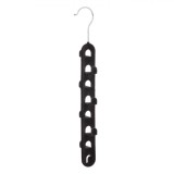 Umeraș Velur, 8 Locuri, Negru, 39.5 cm, Oem
