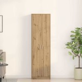 vidaXL Dulap cu raft stejar artizanal 55 x 25 x 189 cm Lemn compozit