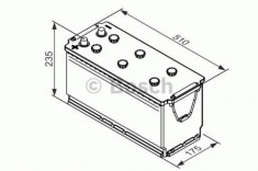 Baterie auto, acumulator Bosch T30 390, 120 Ah - BAA77719 foto