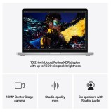 Cumpara ieftin MacBook Pro 16.2&quot;/Apple M4 Max (CPU 16-core, GPU 40-core, Neural Engine16-core)/64GB/1TB - Silver - INT KB (cto from MX2W3RO/A) NewTechnology Media