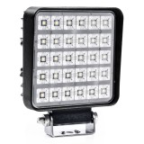 Proiector LED AMiO AWL34, 30 LED, 90W, 9-36V, 12V 24V, cu intrerupator, fascicul flood, 7200lm, 6500K, IP67, 110x110x45 mm