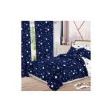 Cumpara ieftin Lenjerie de Pat Bumbac Finet, 6 Piese + 2 Draperii - SIPR-S-07